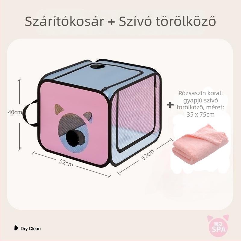Összecsukható macska szárító, 110V, 1000W alatt
