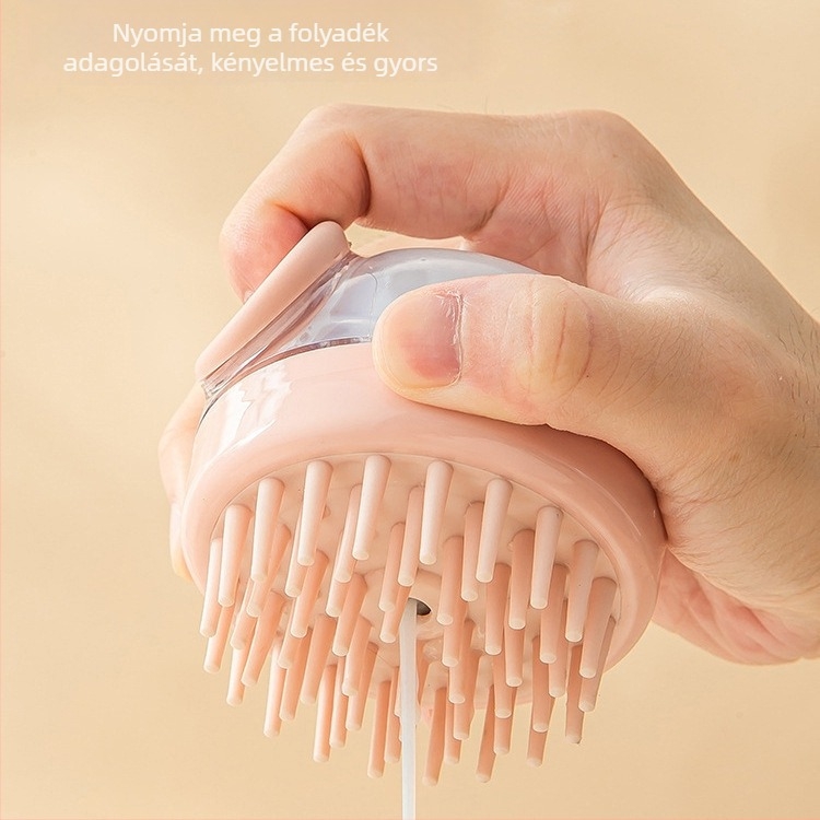 Kutyák fürdető és masszírozó keféje – Anyag: OPP/PS/TPR; Kategória: Bath/Massage Brush; Csomagolás: 100 db
