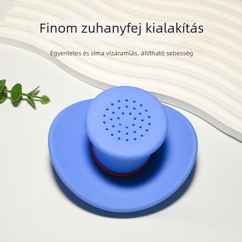Kétfunkciós fürdő- és masszázsecset kültéri háziállat zuhanyhoz, beépített masszázs fej macskáknak és kutyáknak
