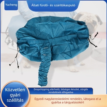 Háziállatok szárító táska levegőfúvással – kutyák és macskák számára, Modell 001, túlmelegedés elleni védelem, teljesítmény 1000W alatt, általános használat