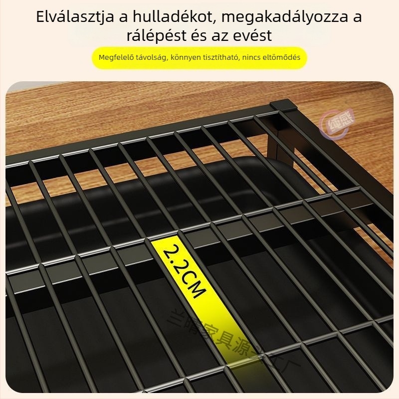 Integrált öblítő kutyatoalett fiókos almotálca, nagy-, közepes- és kis testű kutyáknak