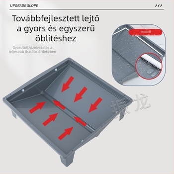 Nagy méretű kutyatoalett ürülék eltávolítására és háziállatok tisztítására, közvetlen lefolyás a csatornába