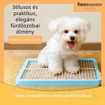 Kutyáknak és nyusziknak szánt toalettkerítés, műanyag, nem importált, más piacokon elérhető