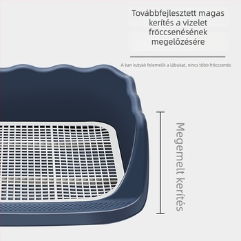 Raktáron: Kutya WC oszloppal, csöpögésmentes tálcával, nagy méret, falhoz rögzíthető