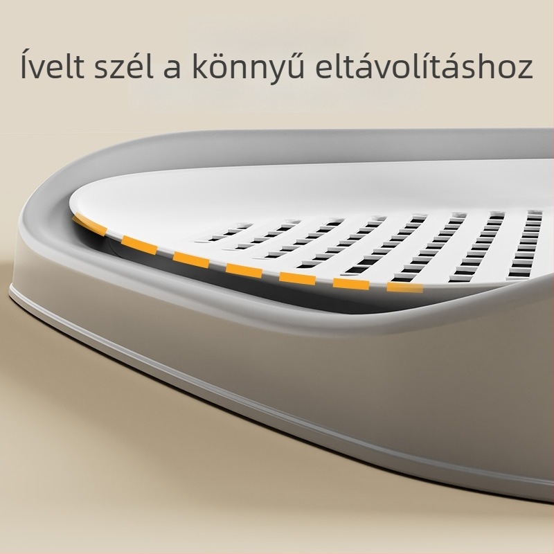 Moe Fun integrált kutyatoalett – öblíthető, sík kialakítású, könnyen tisztítható, műanyag