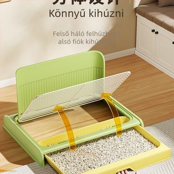 Faliú kutya vécé fiók design, minden méretű ebhez, lépés elleni védelemmel, homokmedence • Márka: Other • Anyag: Silk flower • Importált: Nem