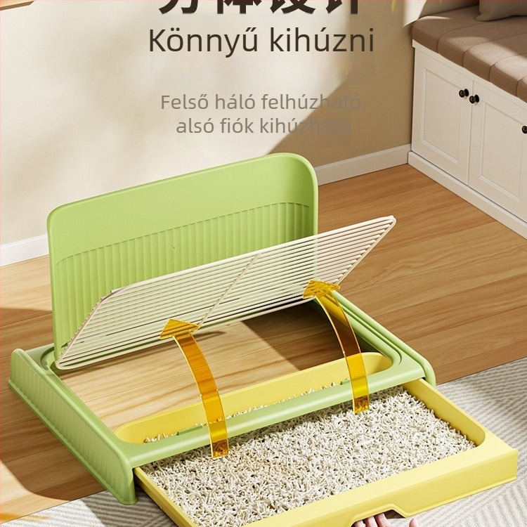Faliú kutya vécé fiók design, minden méretű ebhez, lépés elleni védelemmel, homokmedence • Márka: Other • Anyag: Silk flower • Importált: Nem