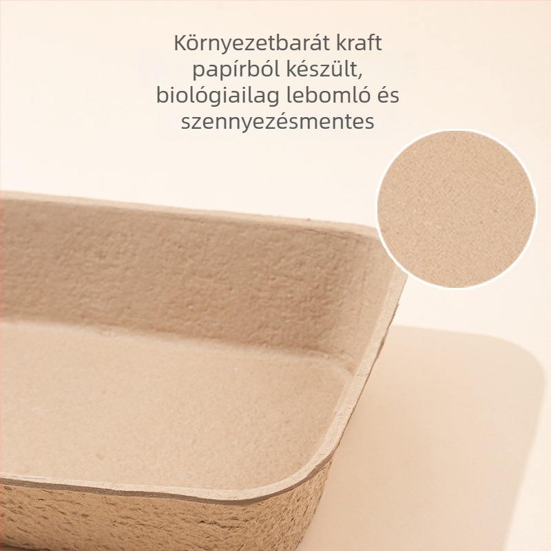 Nagyméretű egyszer használatos nyitott macskaalom-tálca, fröccsenés elleni, hordozható, mosás nélkül, ideiglenes macska toalett