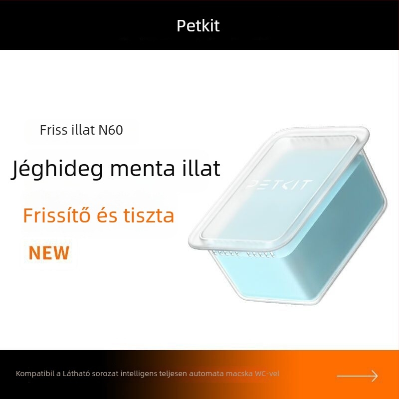 N60 szagtalanító négyzet Xiaopei macskatoalettához Ultra és MaxPro