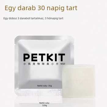 Macskaalomtál dezodorizáló, N502 MAX, automata, intelligens funkciók