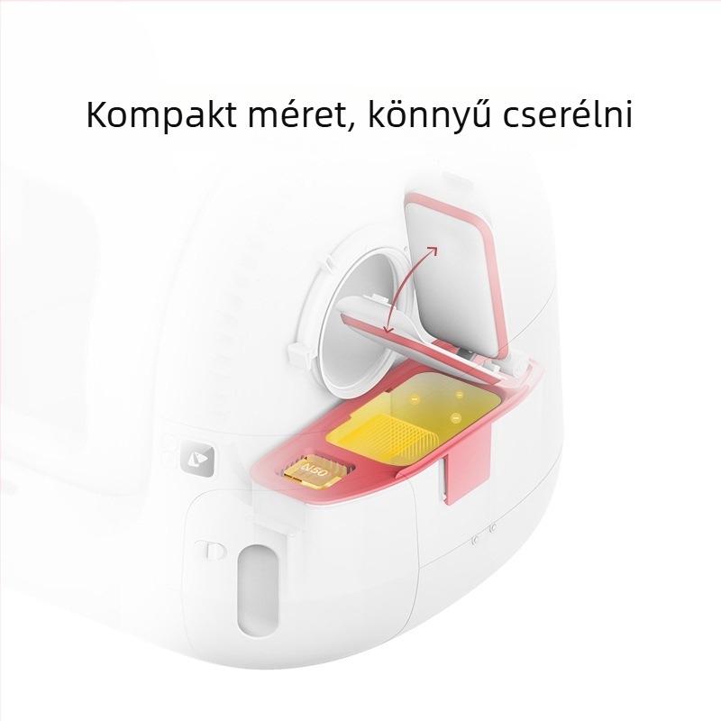 Macskaalomtál dezodorizáló, N502 MAX, automata, intelligens funkciók