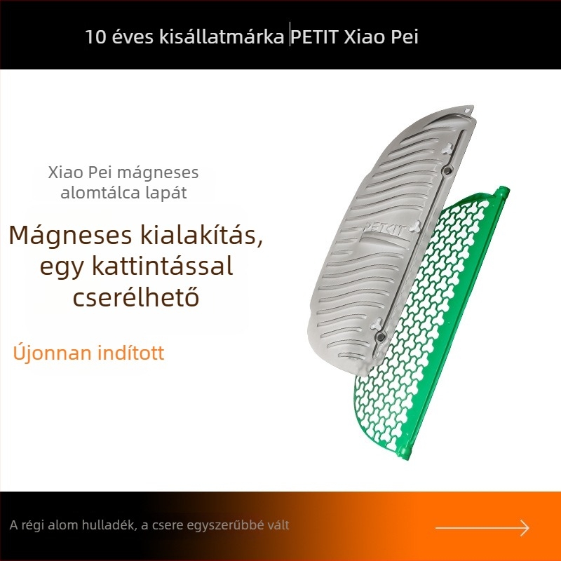 Xiaopei mágneses dönthető homoklap készlet Xiaopei Okos macska WC MAX2-hoz, mosható és könnyen tisztítható