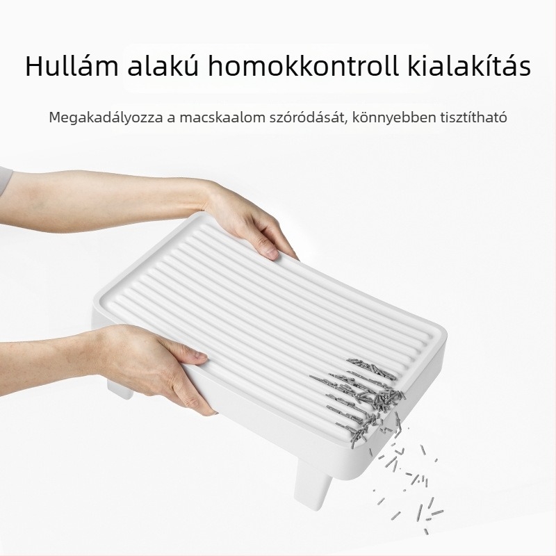 Xiaopei PVC macskaalom-matrac, a homok terjedésének ellenőrzésére, kétoldalas szűrő talpmat