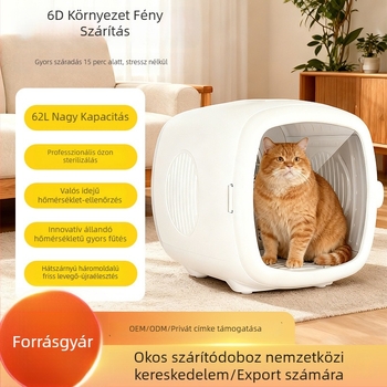 Háziállat-szárító X-60, DC motor, 110V, legfeljebb 1000W, túlmelegedés elleni védelem