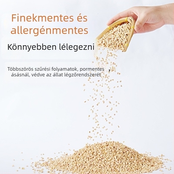 Háziállatoknak kukoricás alom – Anyag: Kukorica; Márka: yee; Eredet: Shandong; Importált: Nem