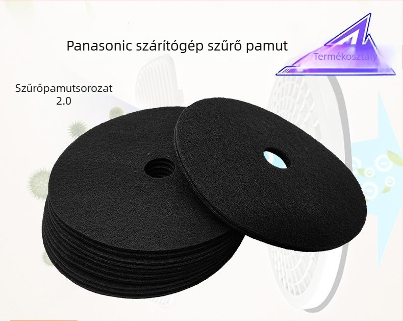 Panasonic szárítógép szűrő NH45-19T, PET anyag, 220V, 1000W