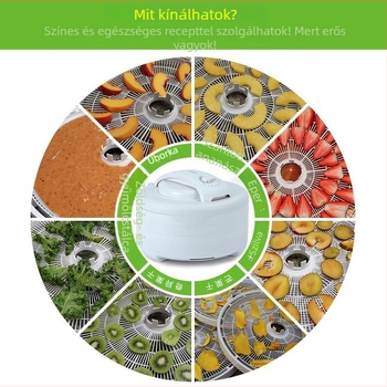 Gyümölcsdehidratáló SX660 500W 220V 50Hz
