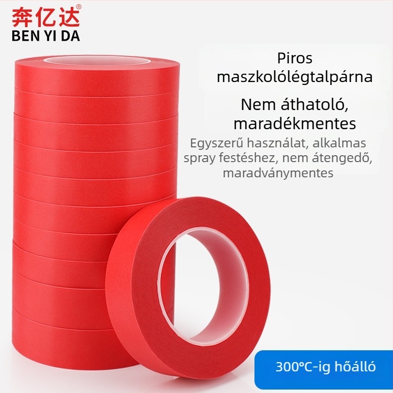 PET maszkoló szalag PCB-hez és sütőkhöz – 0,25 mm vastagság, 250–300°C hőállóság, alkalmas permetezéses festéshez, sütőhöz és PCB-hez, könnyen téphető