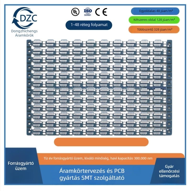 PCB-vezérlő tábla kisállat-szárítóhoz, 1 réteg, hordozó 94HB, tűzálló, OSP technológia