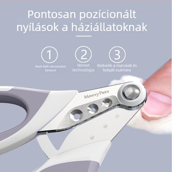 Macskák körömvágó olló – kisállatgondozó eszköz a köröm vágásához; licenszelt magánmárkák: One Pet, One House; márka: YCYW