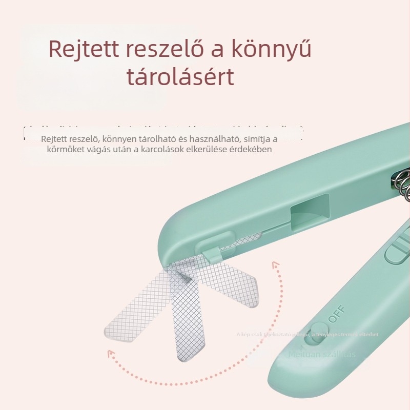 Merlot LED körömvágó háziállatoknak macskáknak és kutyáknak LED-lámpával