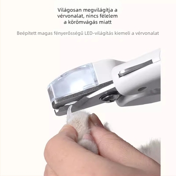 LED háziállat-körömvágók – macskák és kutyák számára, nem importált