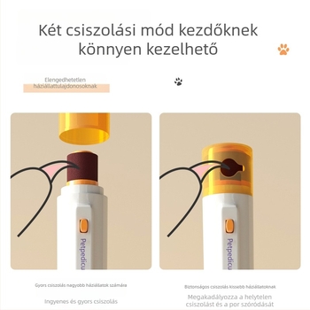 Sowei elektromos körömpolírozó kutyáknak – körömápoló eszköz, 12 500 rpm, modell Sa-2103