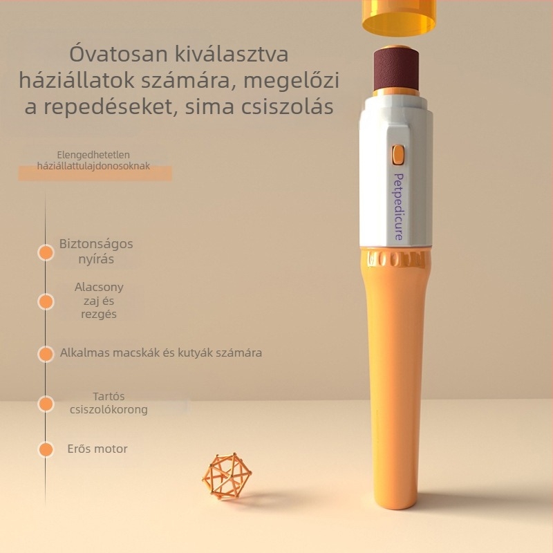 Sowei elektromos körömpolírozó kutyáknak – körömápoló eszköz, 12 500 rpm, modell Sa-2103
