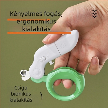 Macska körömvágó olló világítással kezdőknek, hordozható (Importált: Igen; Licencelt magánmárkák: Igen; Termék kód: Al921952422369)