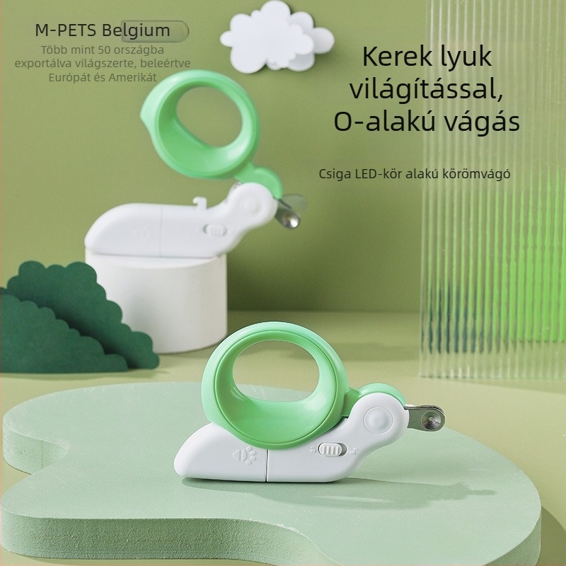 Macska körömvágó olló világítással kezdőknek, hordozható (Importált: Igen; Licencelt magánmárkák: Igen; Termék kód: Al921952422369)