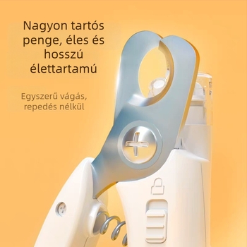 Kombinált körömcsiszoló és vágó eszköz macskáknak és kutyáknak