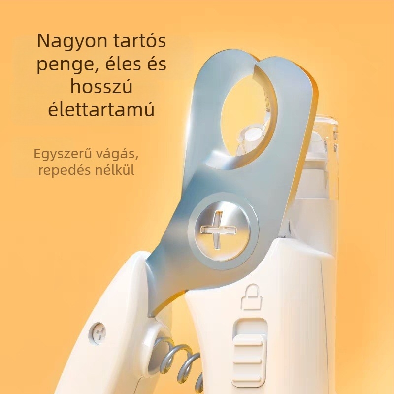 Kombinált körömcsiszoló és vágó eszköz macskáknak és kutyáknak