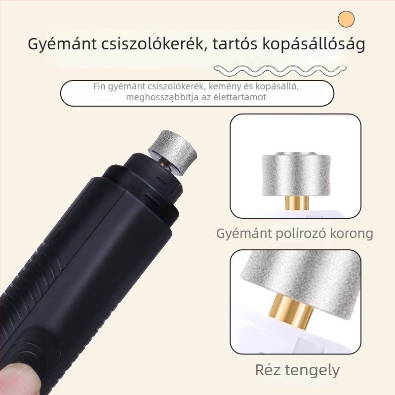 LED világításos elektromos körömcsiszoló háziállatok számára (kutyák és macskák)