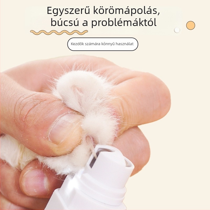LED világításos elektromos körömcsiszoló háziállatok számára (kutyák és macskák)