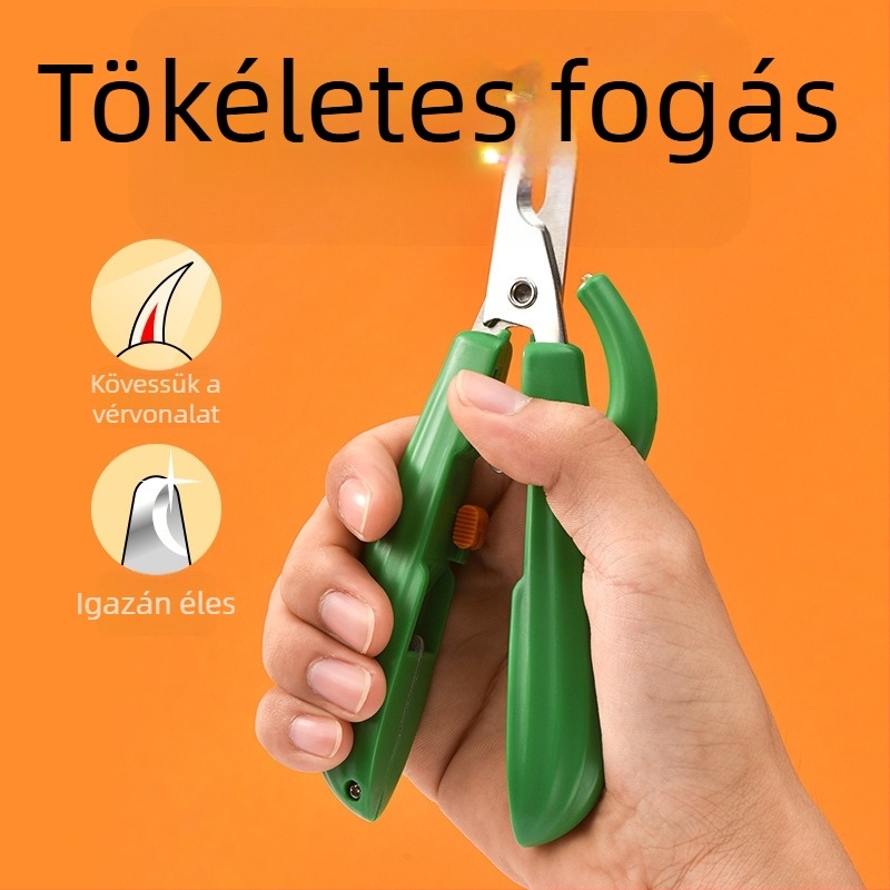 PAKEWAY Kisállat körömvágó LED világítással kutyáknak