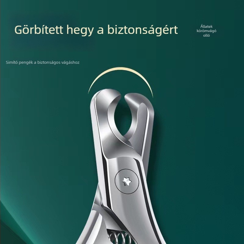 Háziállat körömvágó – rozsdamentes acél, egy darabból álló konstrukció, Xianglong hordozható otthoni készlet, Guangdong eredet