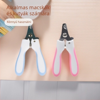 Macska és kutya körömvágó – rozsdamentes acél, univerzális, kezdőknek