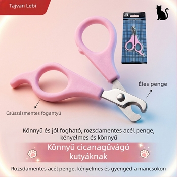 Lebi licencelt magáncímkés körömolló háziállatoknak – kutyák és macskák