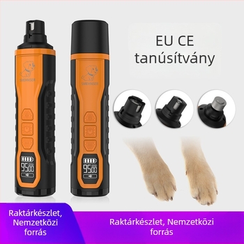 SMEHNSER elektromos körömcsiszoló kisállatok számára, ABS anyag, kutyák számára, doboz 60 db