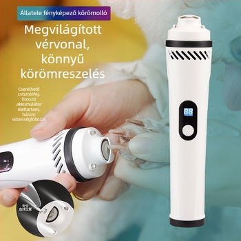 Kutyaköröm vágó olló, ABS+Diamond, 60 darabos doboz