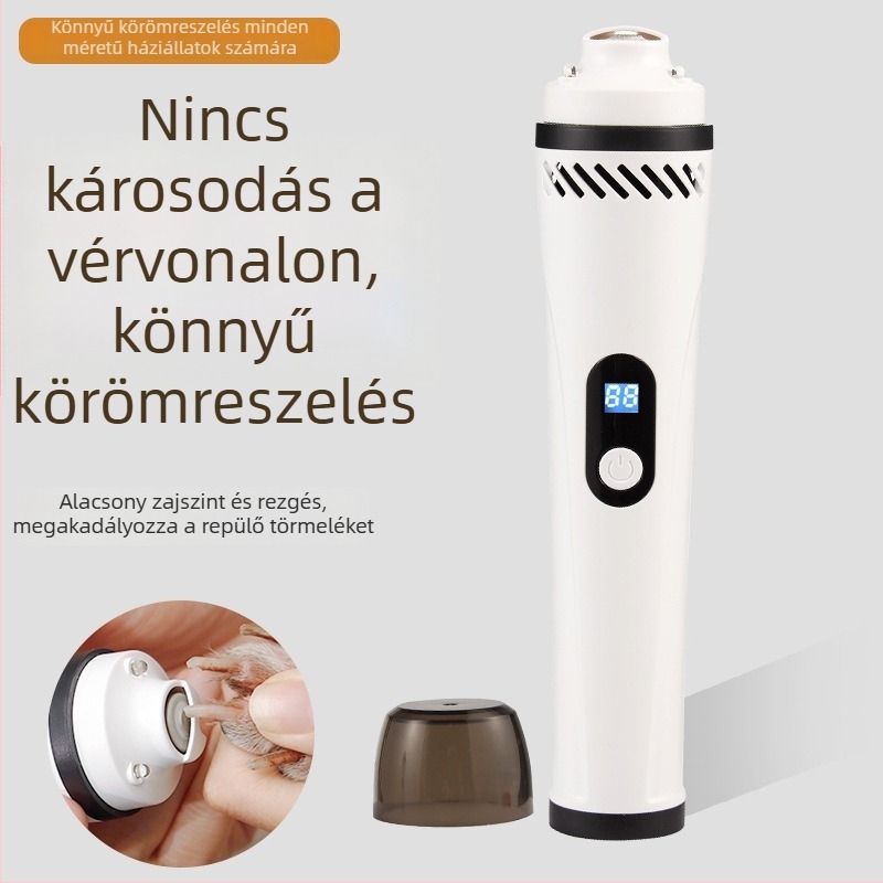 Kutyaköröm vágó olló, ABS+Diamond, 60 darabos doboz