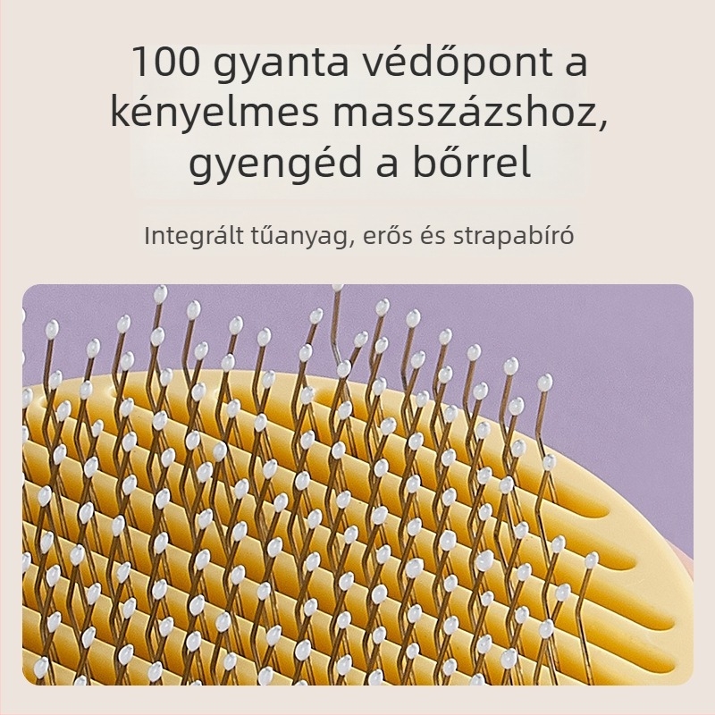 Kisállat-grooming kefe macskák és kutyák számára — tűs kefe, szőr eltávolítása, napraforgó mintázat (Márka: Ferret Fragrance)