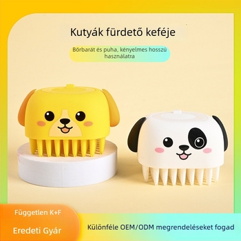 Kutyák számára fürdető kefét, szilikon masszázs kefével, lágy sörtékkel, Xin xi, 10 db
