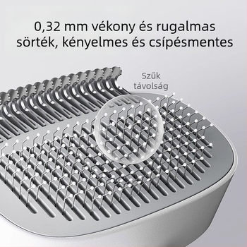 Háziállat-kefe — Kétfunkciós csomóoldó és szőrtelenítő, Rag Doll macskák és kutyák számára