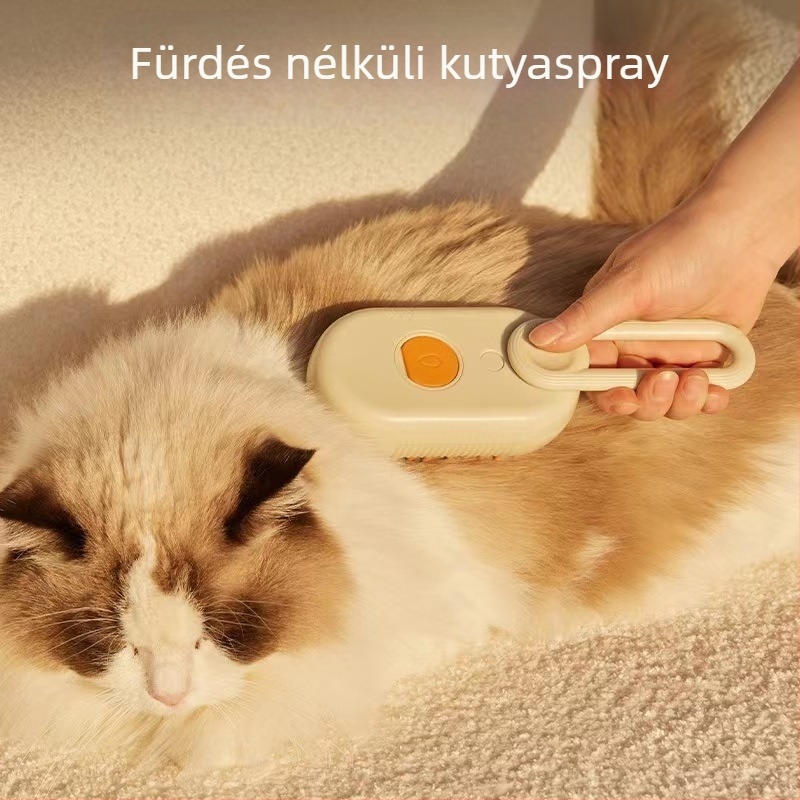 Kutyák és macskák számára spray-masszázs fésű – Zexi műanyag, engedélyezett magánmárka