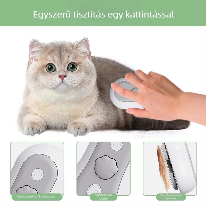 Kisállat-ápoló spray fésű macskák és kutyák számára (Márka: Nothing; Anyag: ABS; Magánmárka: Other)