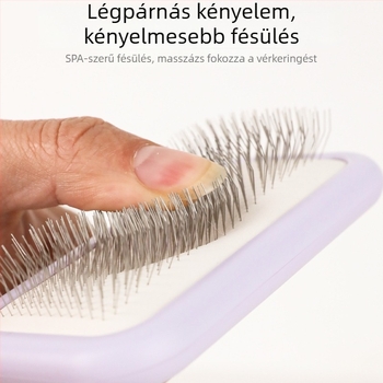 Kutyafésű légpárnás tűfésű – ABS anyag