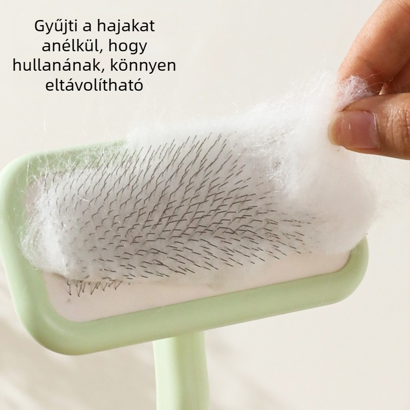 Kutyafésű légpárnás tűfésű – ABS anyag