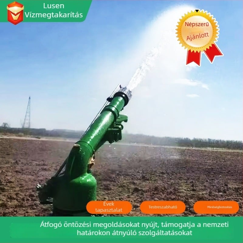 Atomizált permetezőpisztoly rozsdamentes acélból, otthoni kertekhez és mezőgazdasági felhasználáshoz