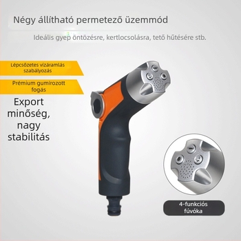 Műanyag permetezőpisztoly otthoni kertészkedéshez